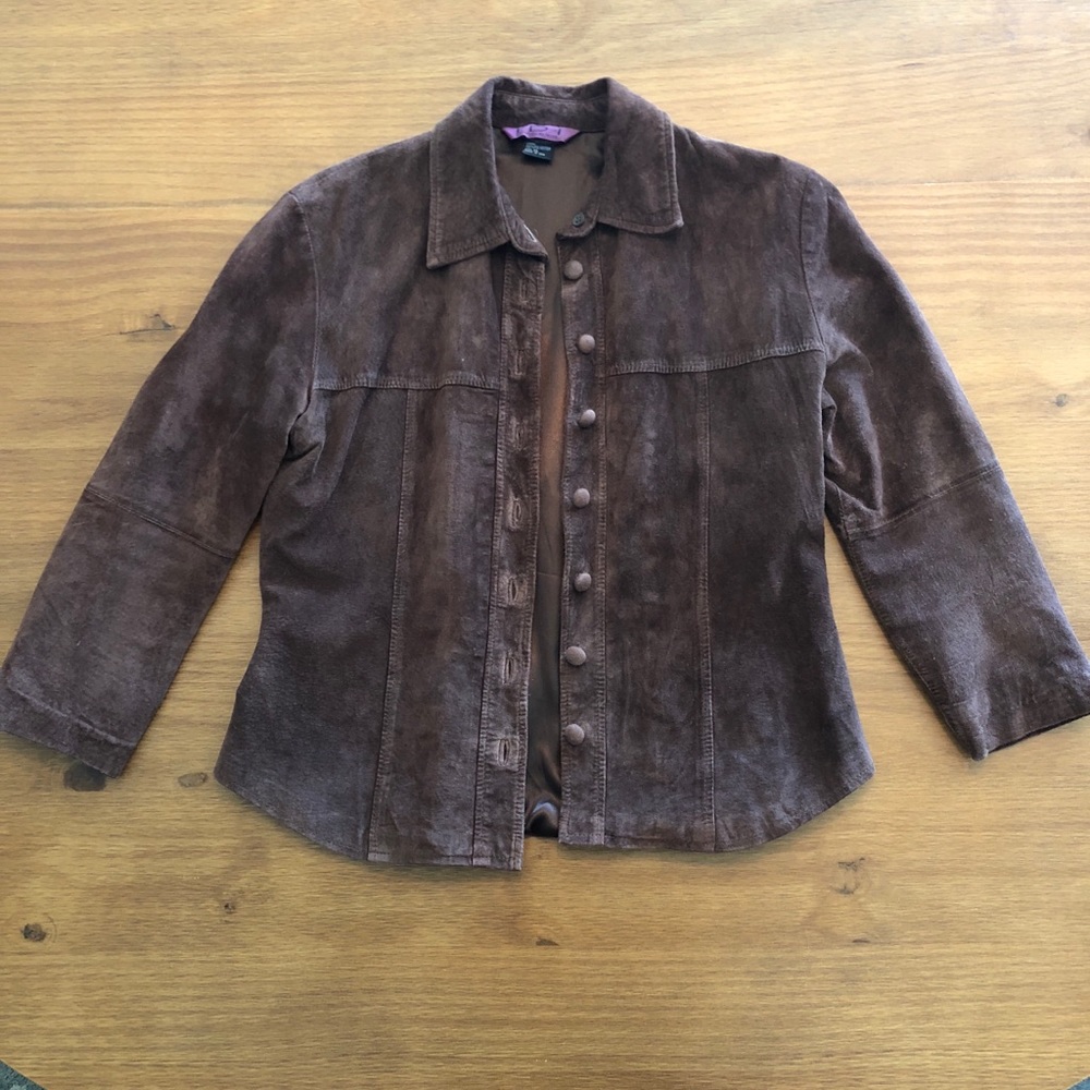 Brown Suede Jacket